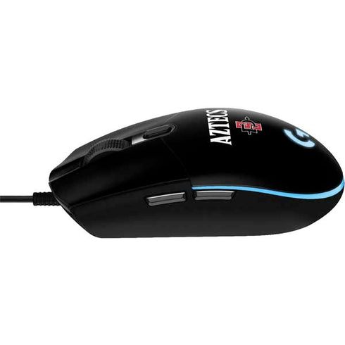 San Diego State University Aztecs Black G203 Prodigy RGB Wired Gaming Mouse Skin